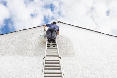 Peinture extérieure à l'Horme — façades et ravalement
